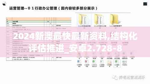 2024新澳最快最新资料,结构化评估推进_安卓2.728-8