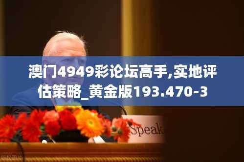 澳门4949彩论坛高手,实地评估策略_黄金版193.470-3