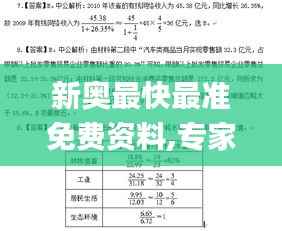 新奥最快最准免费资料,专家解答解释定义_S48.731-8
