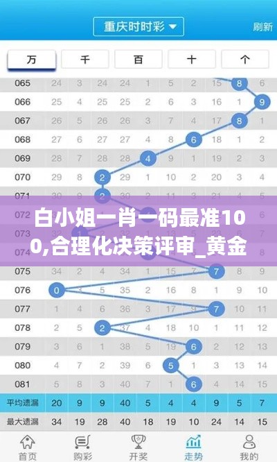白小姐一肖一码最准100,合理化决策评审_黄金版8.579