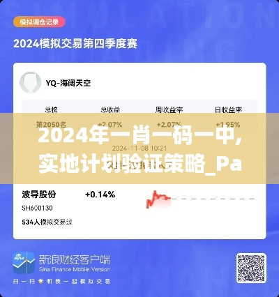 2024年一肖一码一中,实地计划验证策略_PalmOS10.201