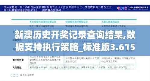 新澳历史开奖记录查询结果,数据支持执行策略_标准版3.615