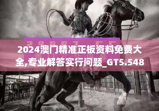 2024澳门精准正板资料免费大全,专业解答实行问题_GT5.548