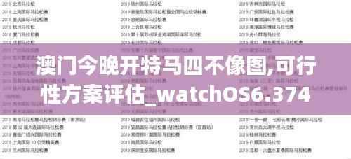 澳门今晚开特马四不像图,可行性方案评估_watchOS6.374