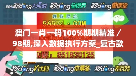 澳门一肖一码100%期期精准/98期,深入数据执行方案_复古款3.412