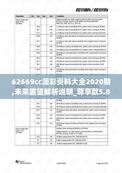 62669cc澳彩资料大全2020期,未来展望解析说明_尊享款5.821