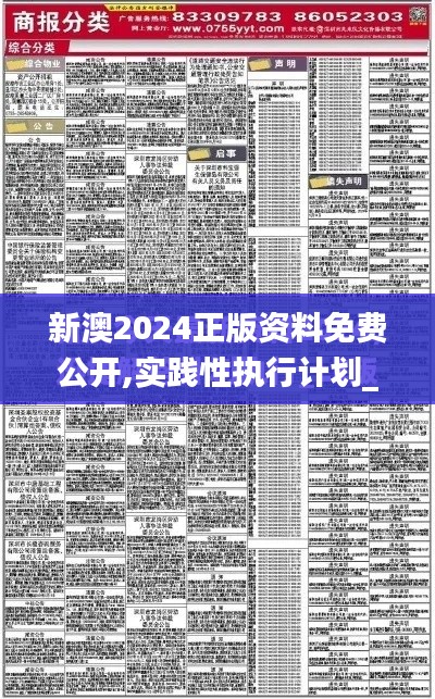 新澳2024正版资料免费公开,实践性执行计划_pack8.686