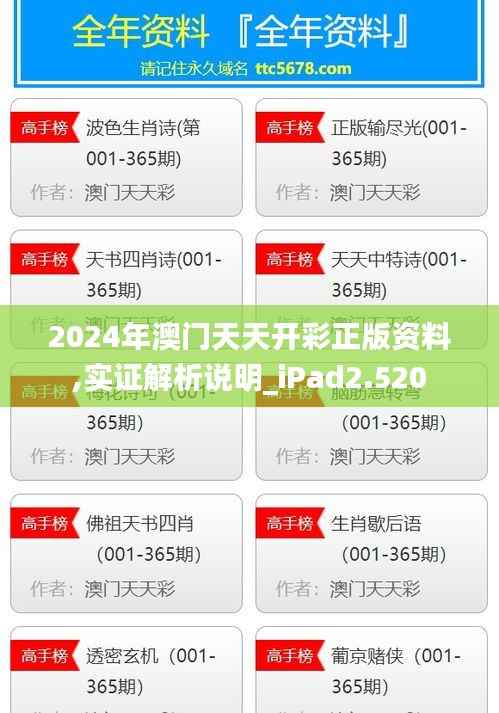 2024年澳门天天开彩正版资料,实证解析说明_iPad2.520