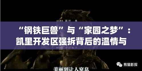 “钢铁巨兽”与“家园之梦”:凯里开发区强拆背后的温情与反思