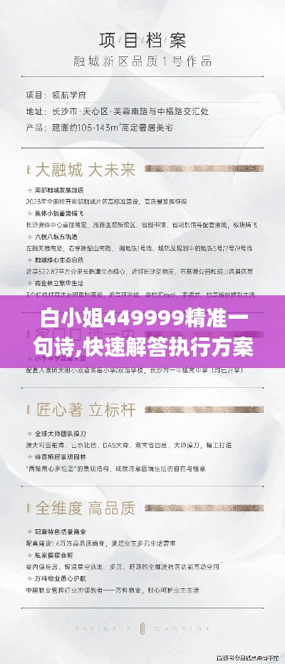白小姐449999精准一句诗,快速解答执行方案_T3.496