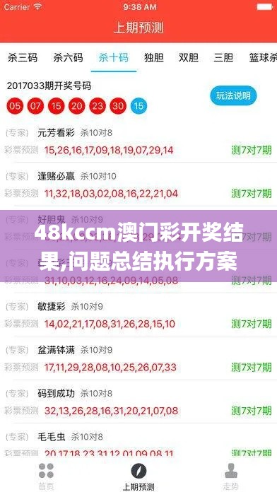 48kccm澳门彩开奖结果,问题总结执行方案_探索版7.732