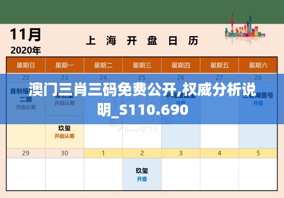 澳门三肖三码免费公开,权威分析说明_S110.690