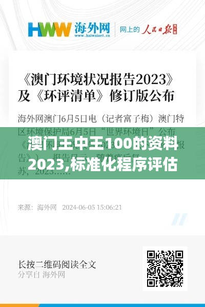 澳门王中王100的资料2023,标准化程序评估_8DM4.597