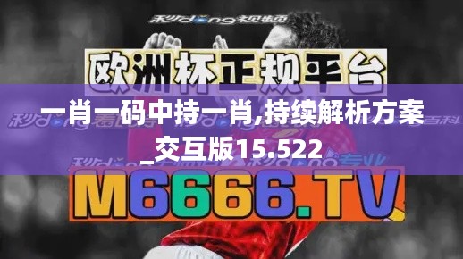 一肖一码中持一肖,持续解析方案_交互版15.522