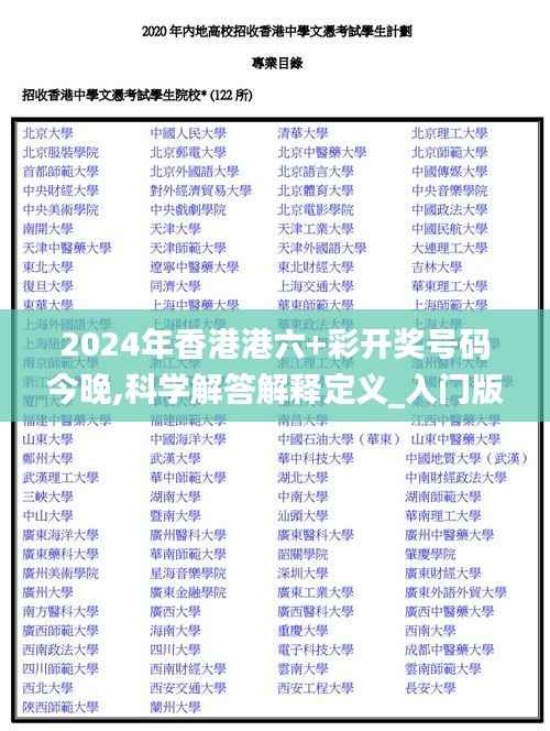 2024年香港港六+彩开奖号码今晚,科学解答解释定义_入门版7.709