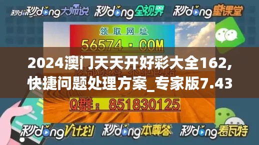 2024澳门天天开好彩大全162,快捷问题处理方案_专家版7.435