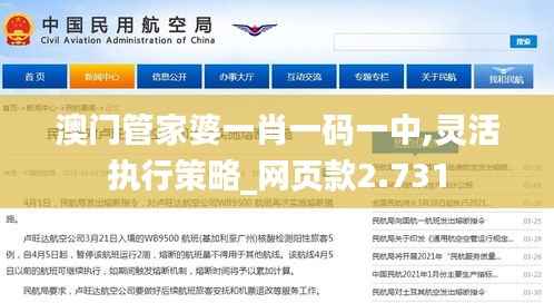 澳门管家婆一肖一码一中,灵活执行策略_网页款2.731