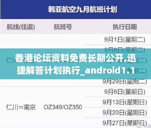 香港论坛资料免费长期公开,迅捷解答计划执行_android1.106