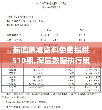 新澳精准资料免费提供510期,深层数据执行策略_SP2.133