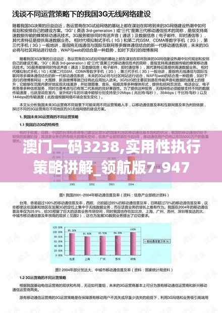 澳门一码3238,实用性执行策略讲解_领航版7.947