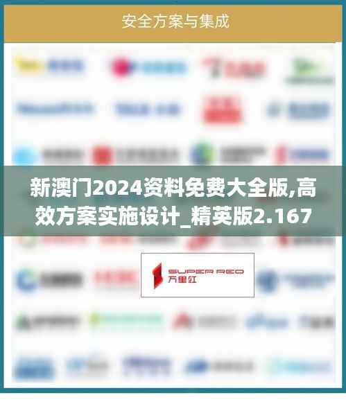 新澳门2024资料免费大全版,高效方案实施设计_精英版2.167
