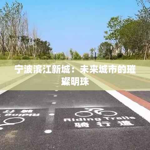 宁波滨江新城:未来城市的璀璨明珠