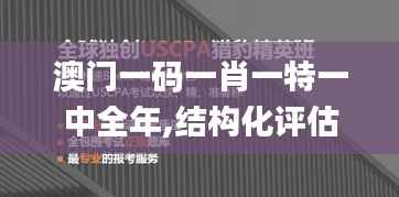 澳门一码一肖一特一中全年,结构化评估推进_uShop6.848