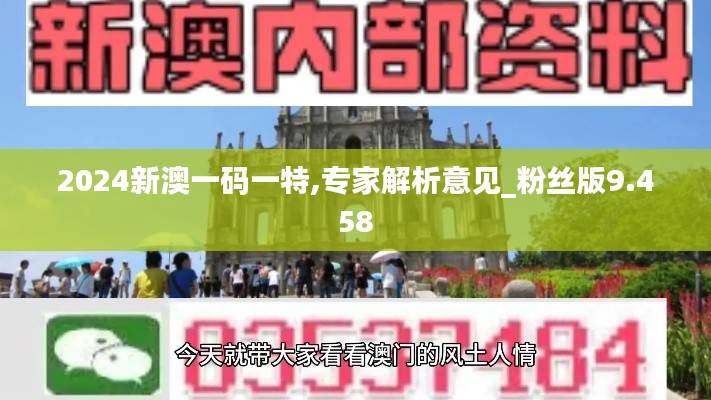 2024新澳一码一特,专家解析意见_粉丝版9.458