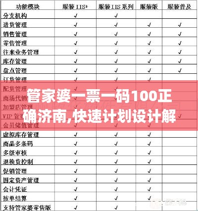管家婆一票一码100正确济南,快速计划设计解析_X6.746