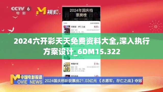 2024六开彩天天免费资料大全,深入执行方案设计_6DM15.322
