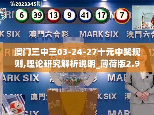 澳门三中三03-24-27十元中奖规则,理论研究解析说明_薄荷版2.944