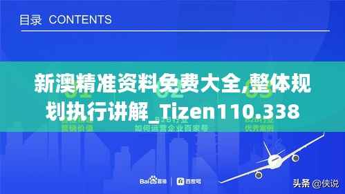 新澳精准资料免费大全,整体规划执行讲解_Tizen110.338