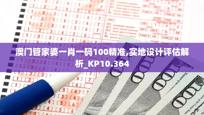 澳门管家婆一肖一码100精准,实地设计评估解析_KP10.364