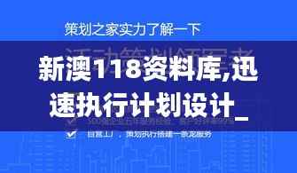 新澳118资料库,迅速执行计划设计_精装版3.539