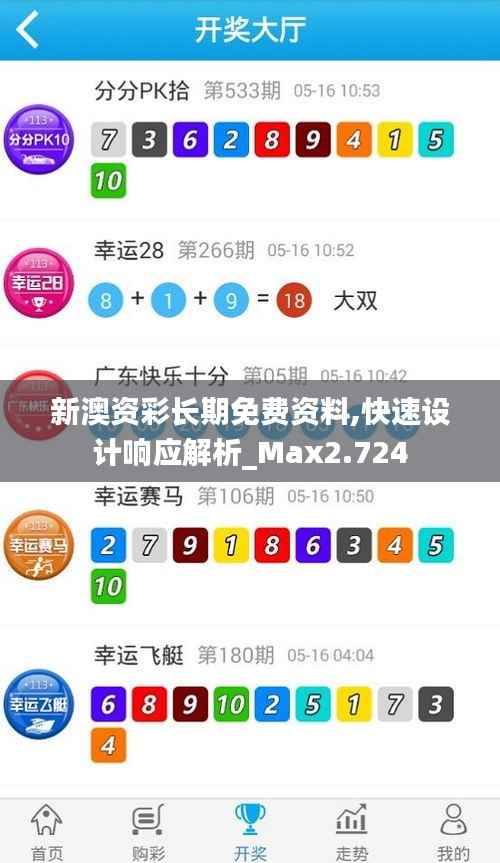 新澳资彩长期免费资料,快速设计响应解析_Max2.724