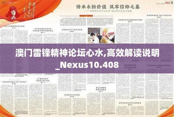 澳门雷锋精神论坛心水,高效解读说明_Nexus10.408