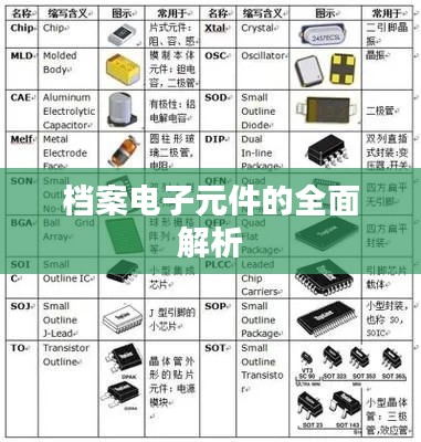 档案电子元件的全面解析