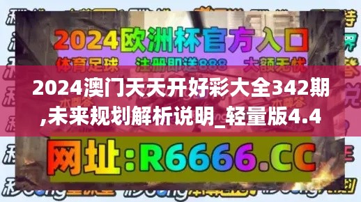 2024澳门天天开好彩大全342期,未来规划解析说明_轻量版4.499