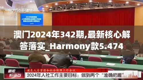 澳门2024年342期,最新核心解答落实_Harmony款5.474