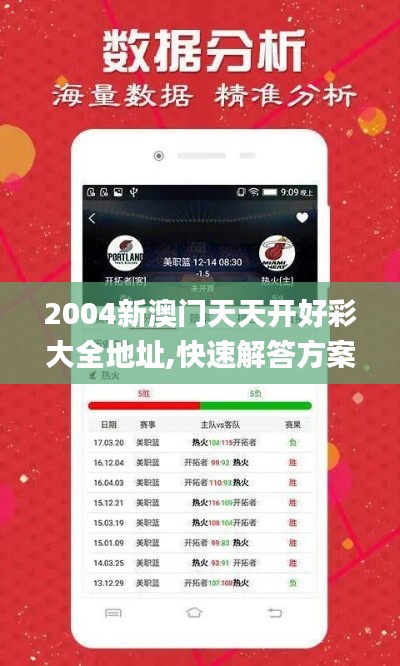 2004新澳门天天开好彩大全地址,快速解答方案解析_P版1.447