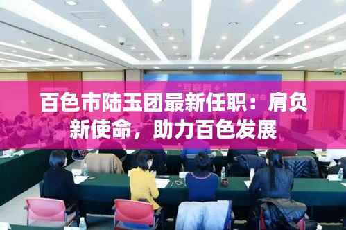 百色市陆玉团最新任职:肩负新使命,助力百色发展