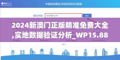 2024新澳门正版精准免费大全,实地数据验证分析_WP15.886