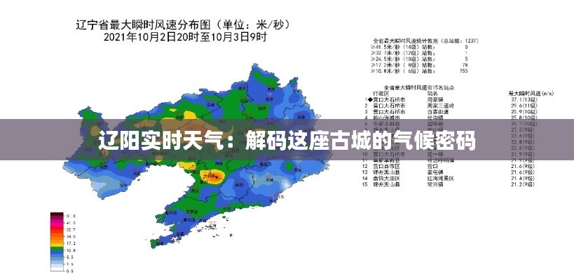 辽阳实时天气:解码这座古城的气候密码