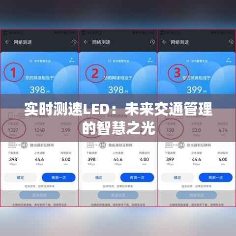 实时测速LED:未来交通管理的智慧之光