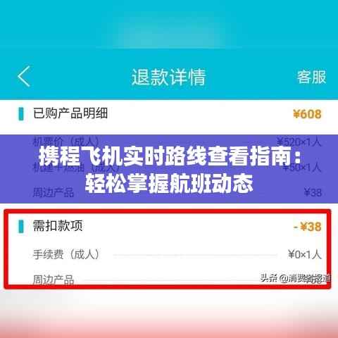 携程飞机实时路线查看指南:轻松掌握航班动态