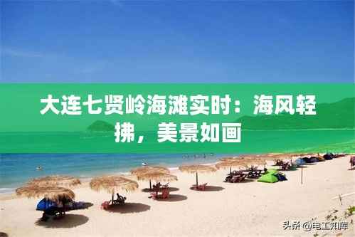 大连七贤岭海滩实时:海风轻拂,美景如画