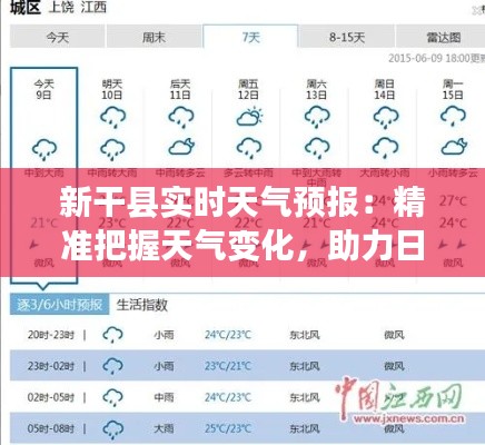 新干县实时天气预报:精准把握天气变化,助力日常生活