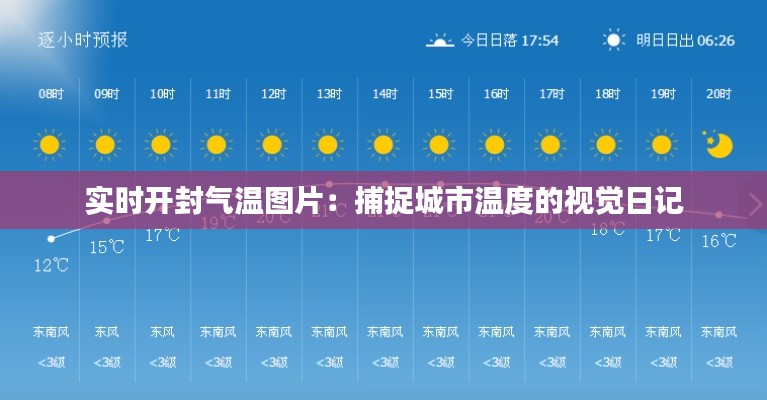 实时开封气温图片:捕捉城市温度的视觉日记