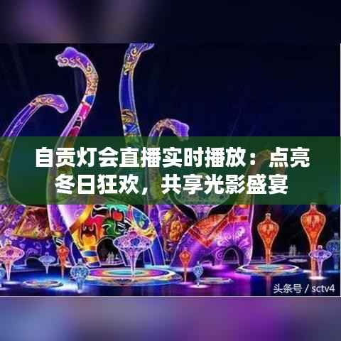 自贡灯会直播实时播放：点亮冬日狂欢，共享光影盛宴