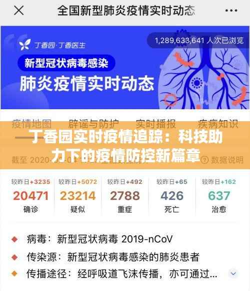 丁香园实时疫情追踪：科技助力下的疫情防控新篇章